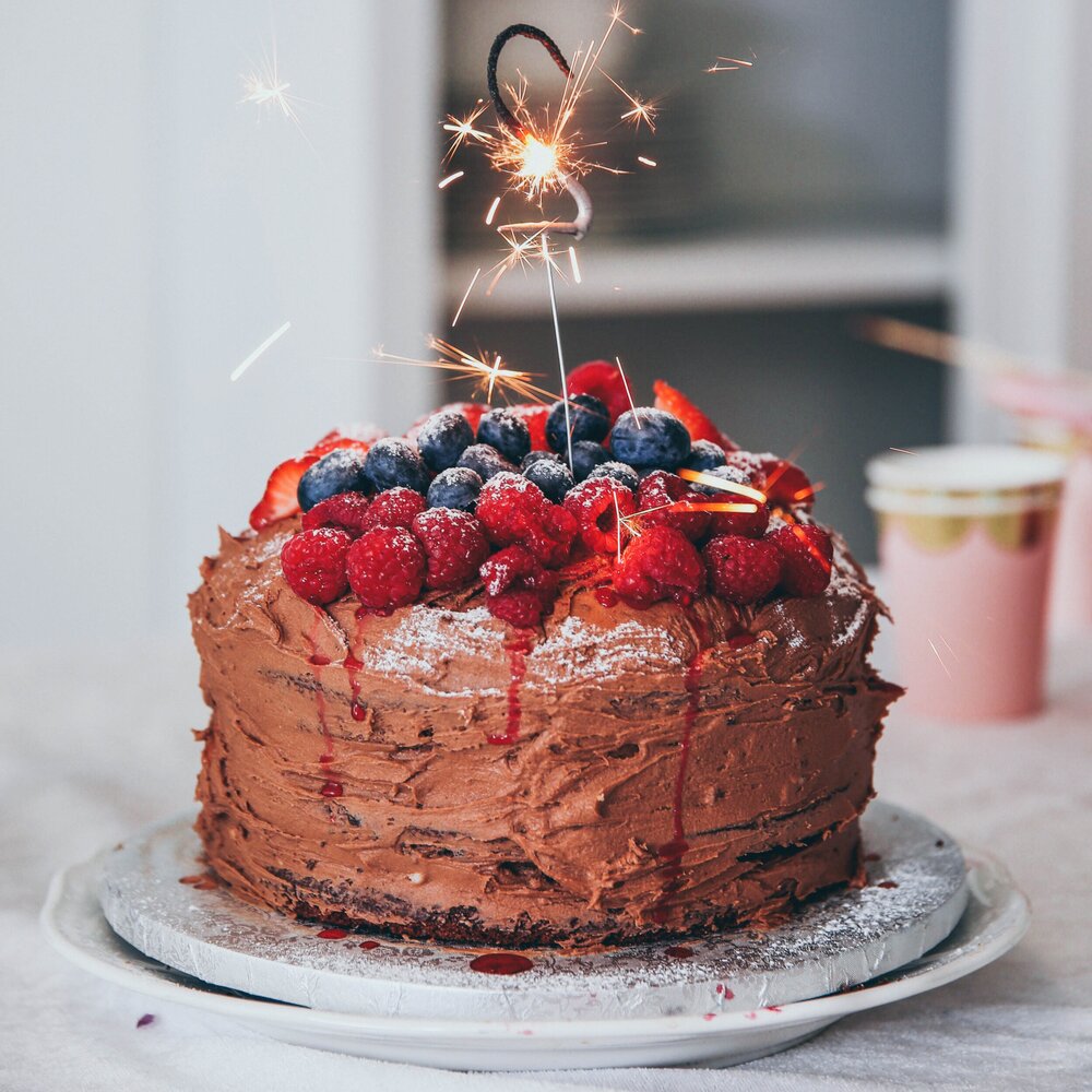 Is your freebie as delicious as this insane-looking birthday cake? Tip from B-school: make your freebies something somebody would be super pumped to get on their birthday. | photo from unsplash