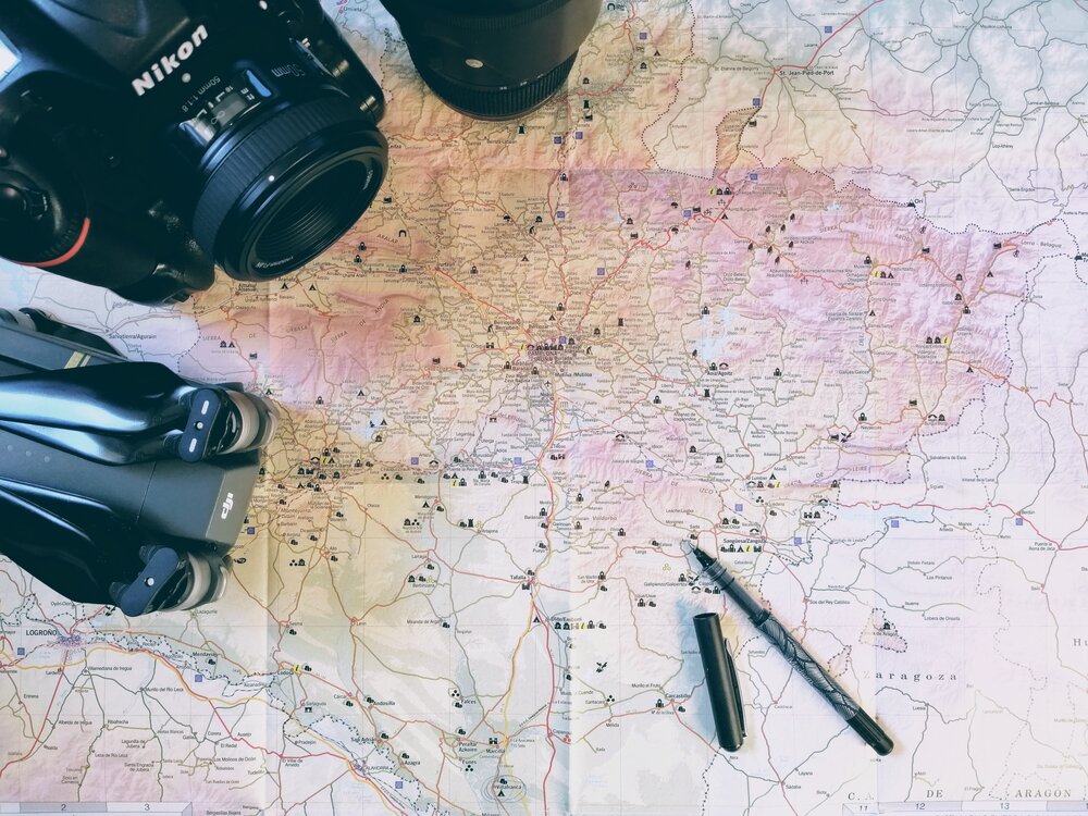 Map out where you want to go. You don’t necessarily need to know exactly HOW you’ll get there. But have the destination in mind. | photo from unsplash