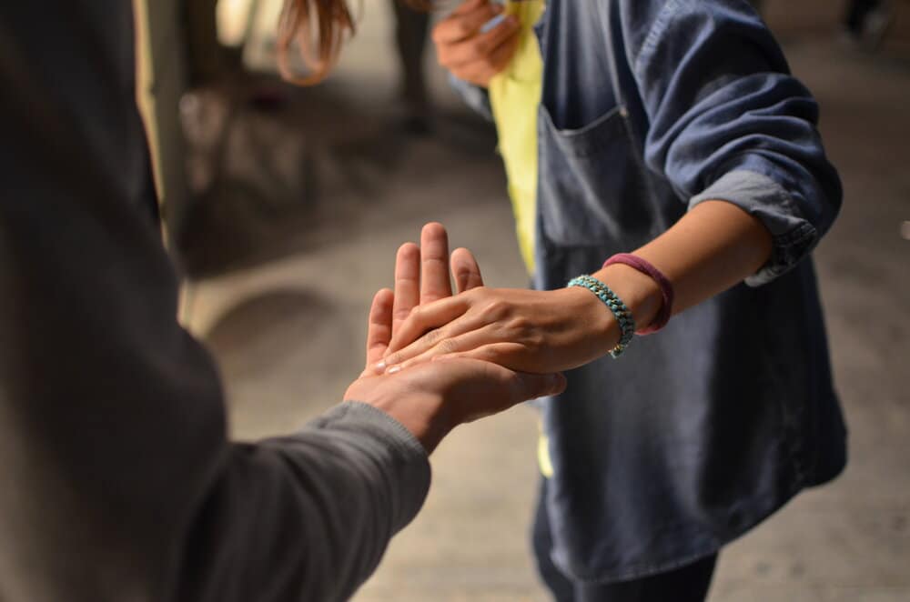 Organic Shooting can work well for two-person scenes that need to have a spontaneous feel.