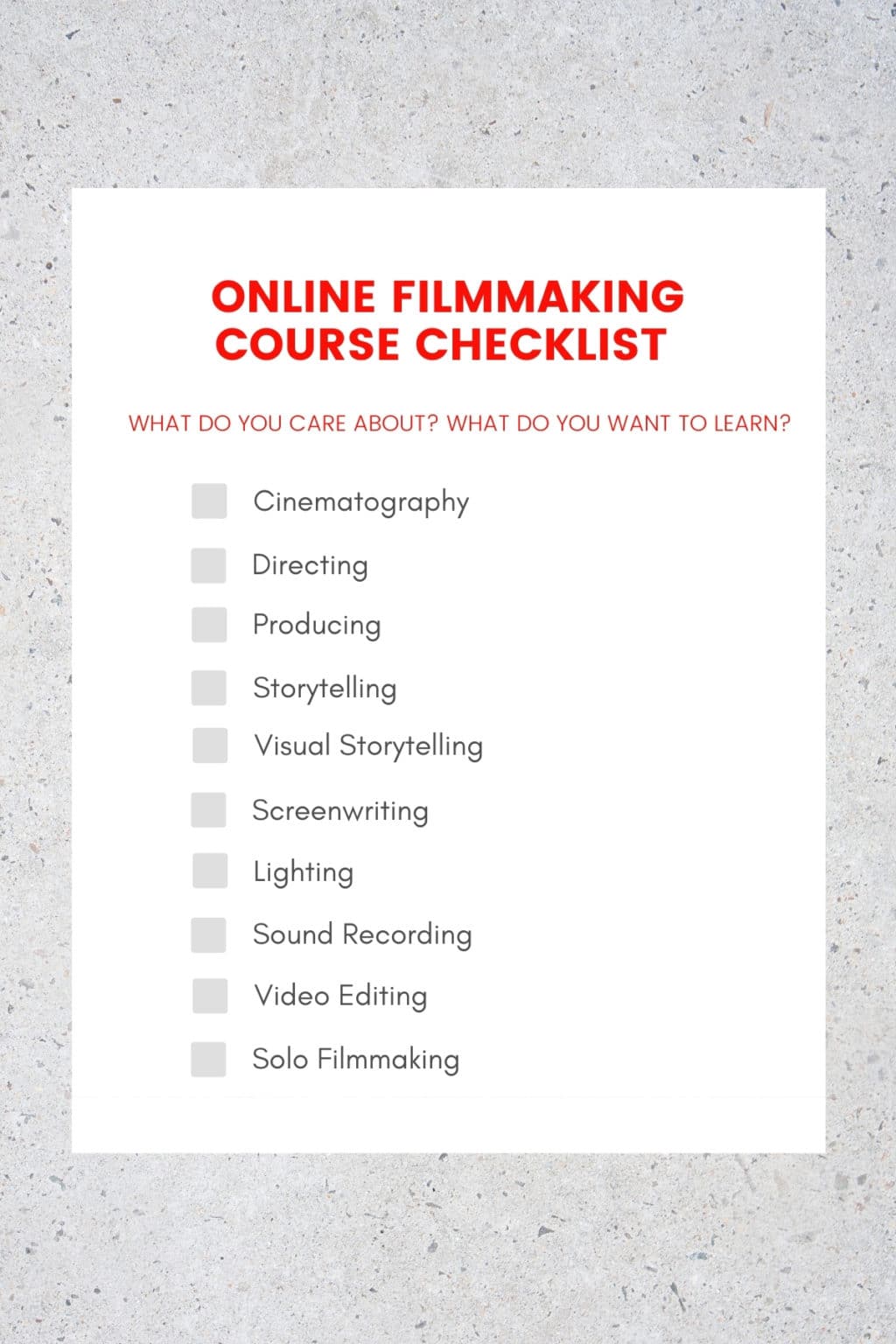 20 Online Filmmaking Courses and Tips to Help You Pick the Right Course