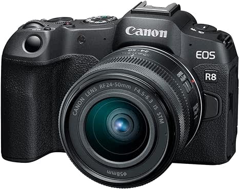 Canon EOS R8 with Kit Lens