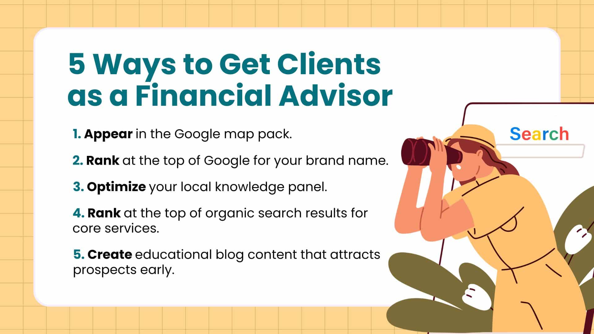 5 Ways to Get Clients as a Financial Advisor