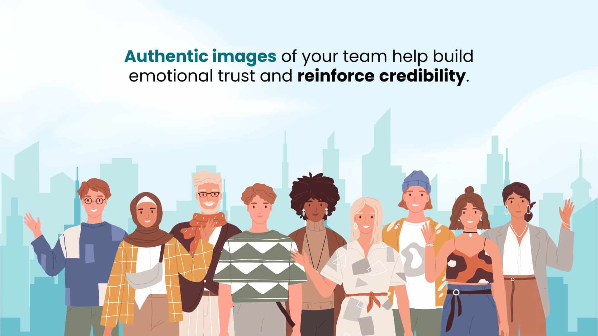 Use Authentic Professional Photography